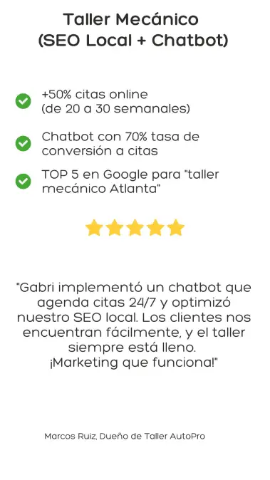 testimonio sistema de captacion clientes