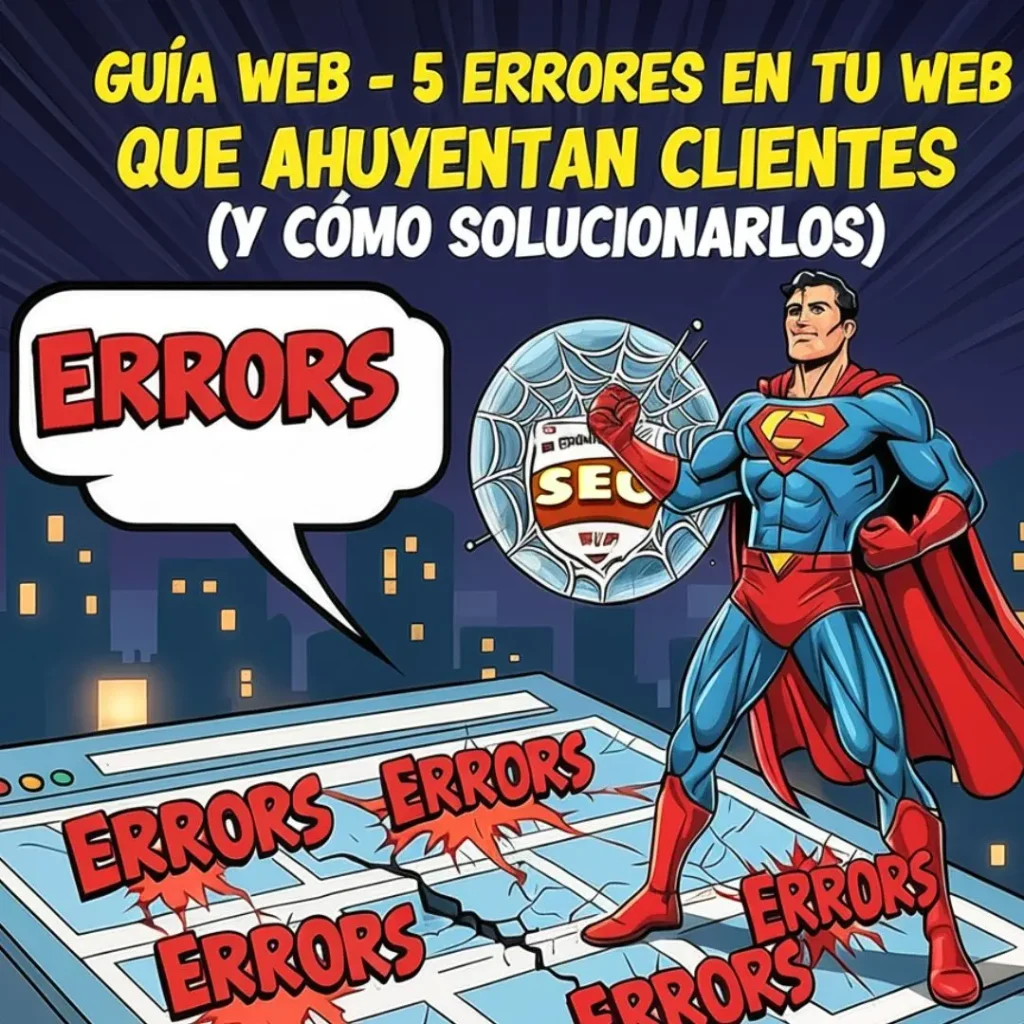 Guia Web - 5 errores que ahuyentan clientes