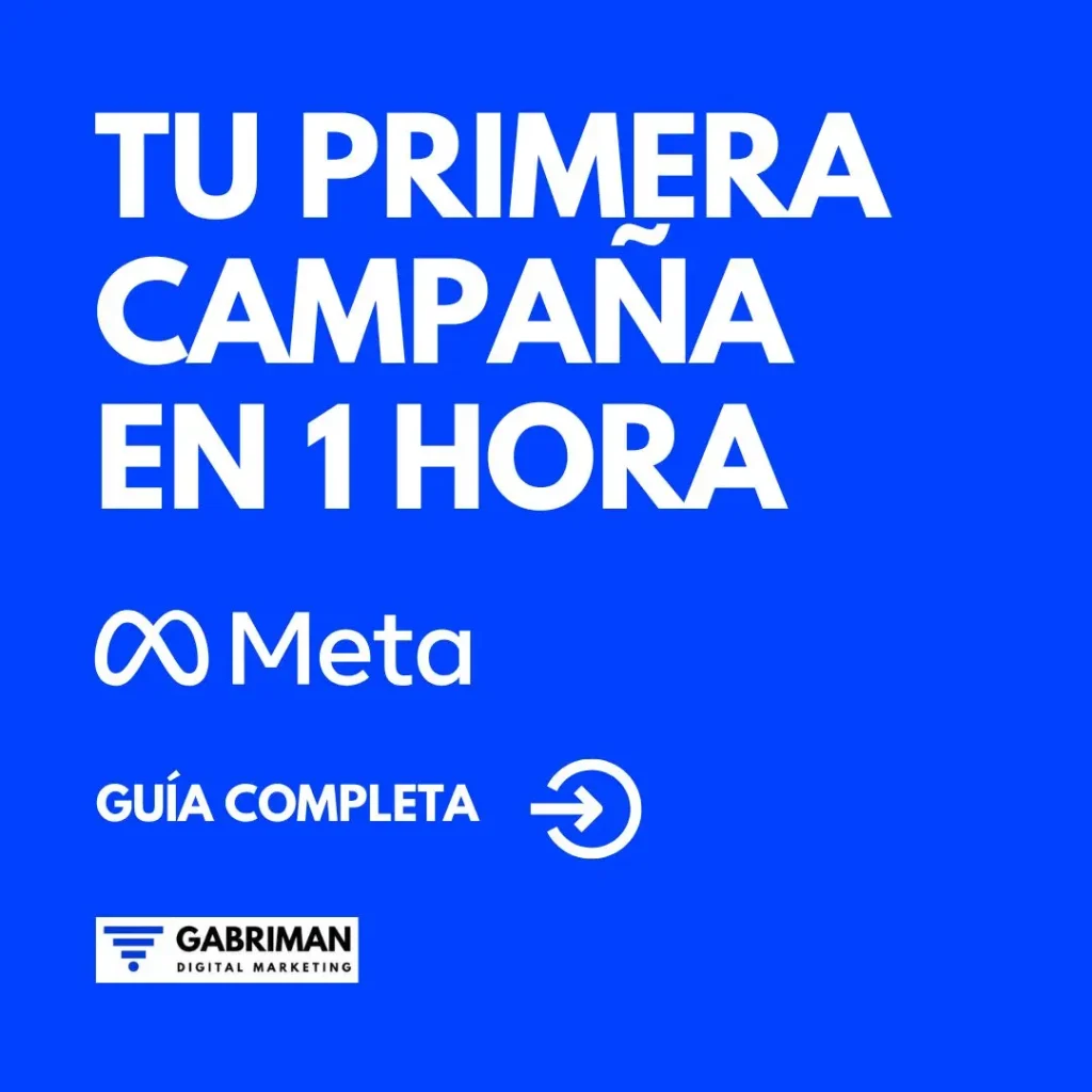 tu primera campaña en 1 hora, facebook ads
